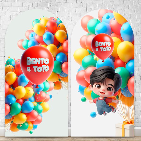 Painel Romano Tema Bento e Totó 7132
