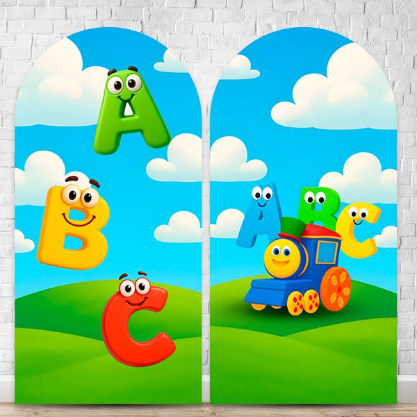 Painel Romano Tema Bob o Trem 7078