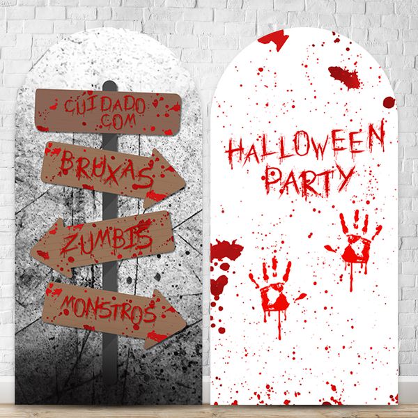 Painel Romano Tema Halloween 7163