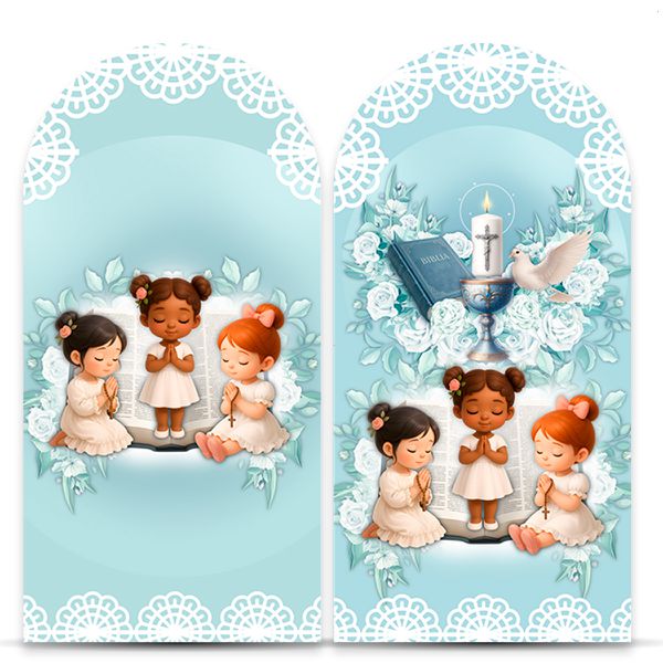 Painel Romano Tema Batizado 7138