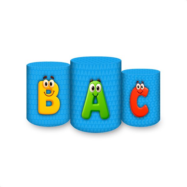Trio Capas Cilindros Tema Bobo o Trem 7078