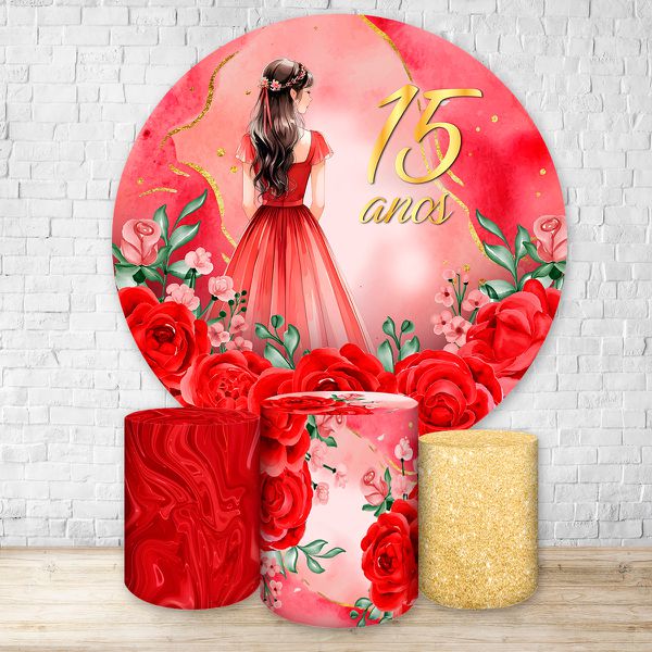 Kit 4 Capas 15 Anos 7070