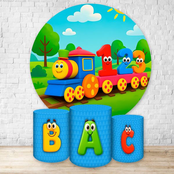 Kit 4 Capas Tema Bob o Trem 7078