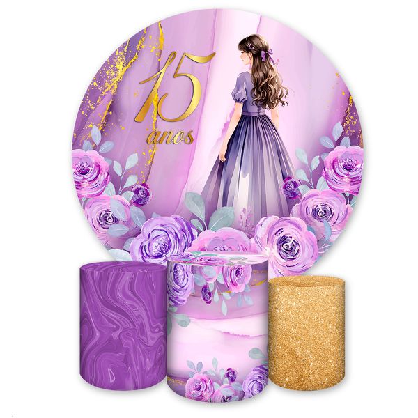 Kit 4 Capas 15 Anos 7071