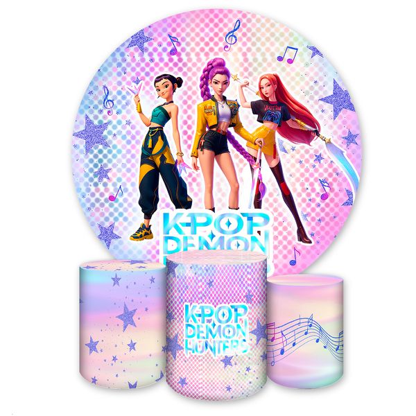 Kit Completo Tema Guerreiras do K-Pop 7158