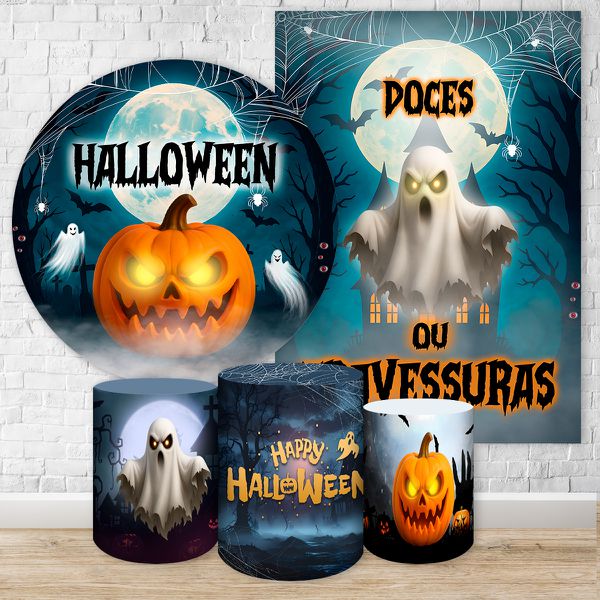 Kit 5 Peças Tema Halloween 7160