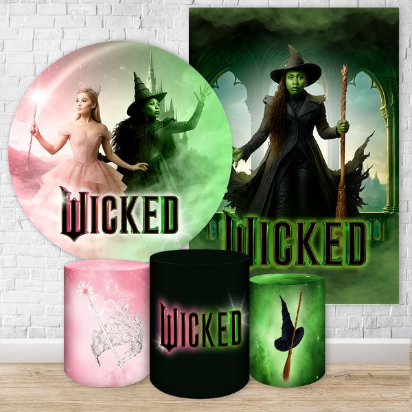 Kit 5 Peças Tema Wicked 7168