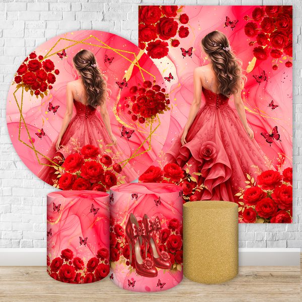 Kit 5 Peças Tema 15 Anos 7155