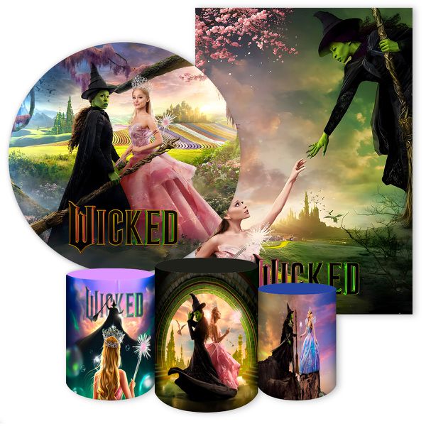 Kit 5 Peças Tema Wicked 7170