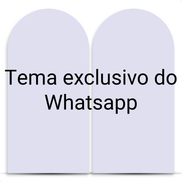 Capa Painel Romano Sublimado Tema Exclusivo Whatsapp