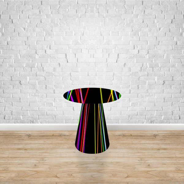 Capa para Mesa Cone Sublimada Neon 166