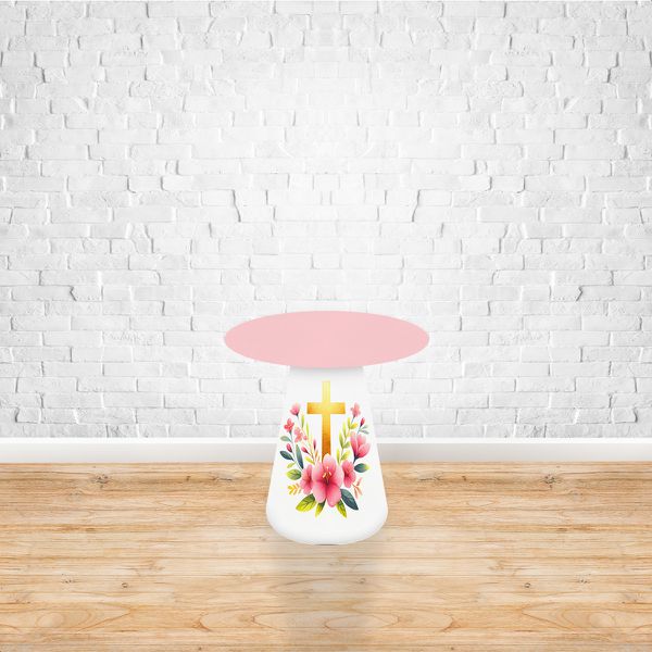 Capa para Mesa Cone Sublimada Tema Religioso/Nossa senhora cute 2069