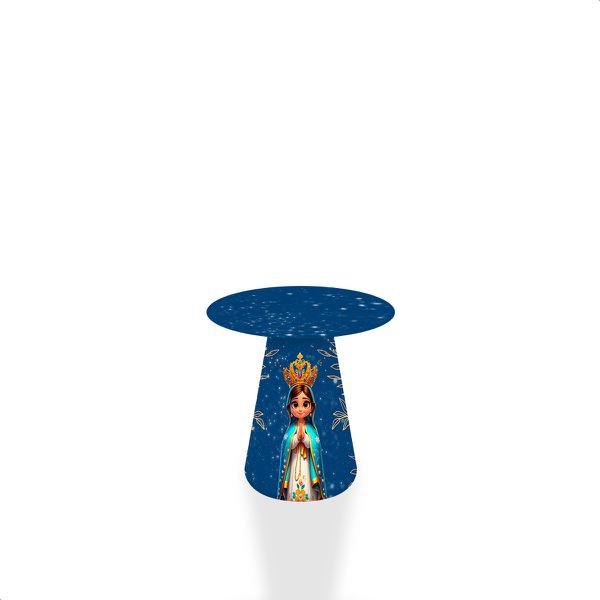 Capa para Mesa Cone Sublimada Tema Religioso/Nossa senhora 2070