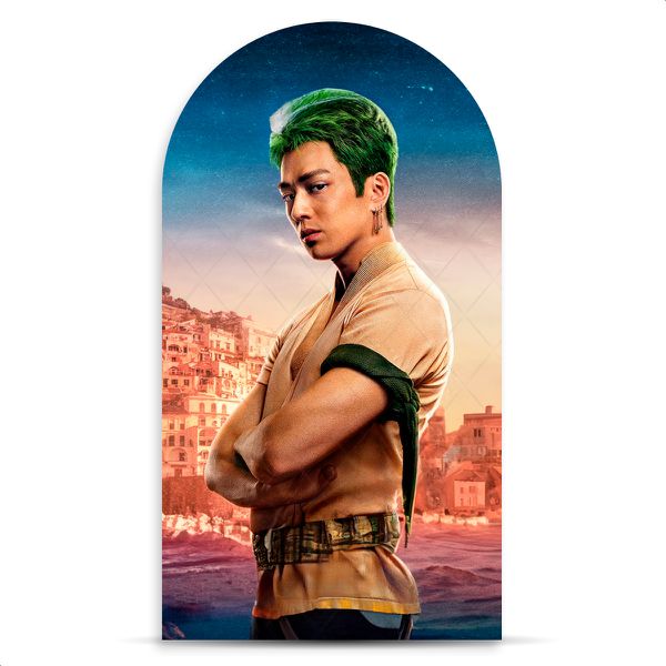 Capa Painel Romano Sublimado Tema One Piece 2504