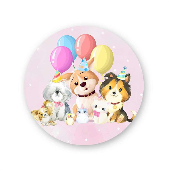 Capa Painel Sublimados Tema Pets 164