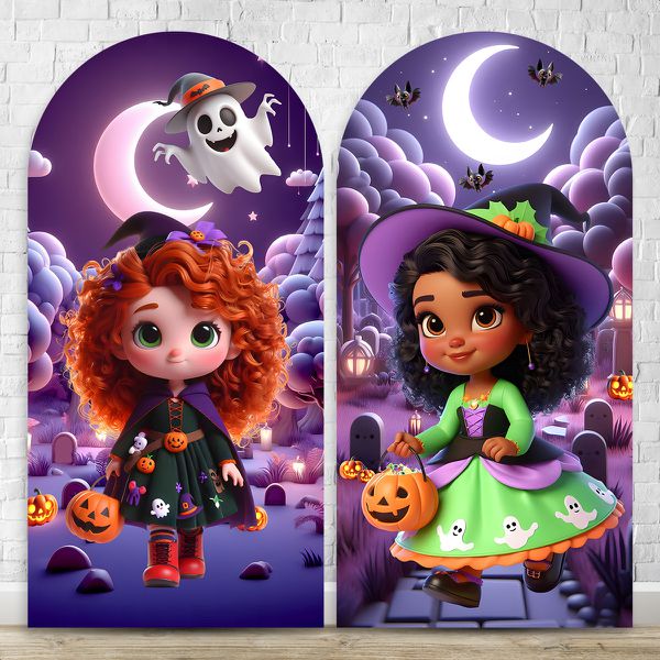Capa Painel Romano Sublimado Tema Halloween 4607