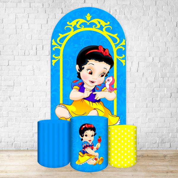 Capa Painel Romano Veste fácil + 3 Capas Cilindros Tema Princesa Cute 2013