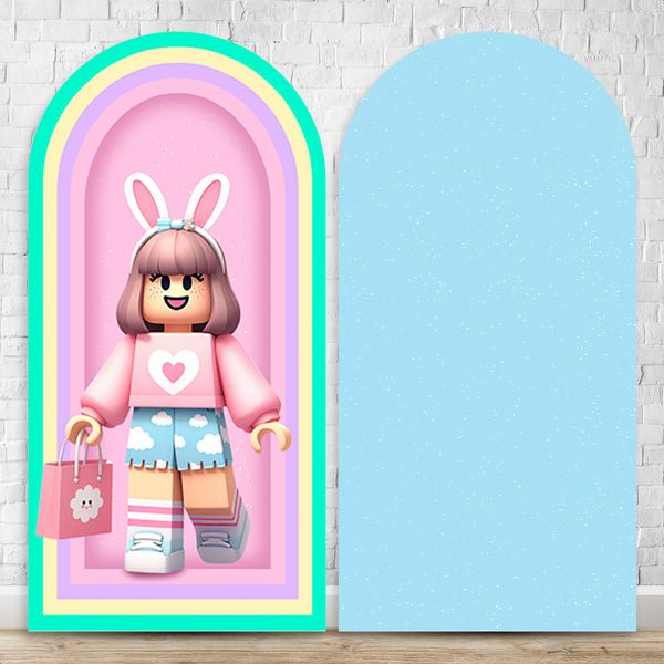 Capa Painel Romano Sublimado Tema Roblox 2203