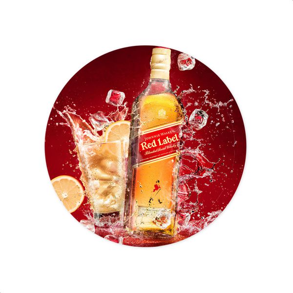 Capa Painel Redondo Sublimados Tema Whisky 4023