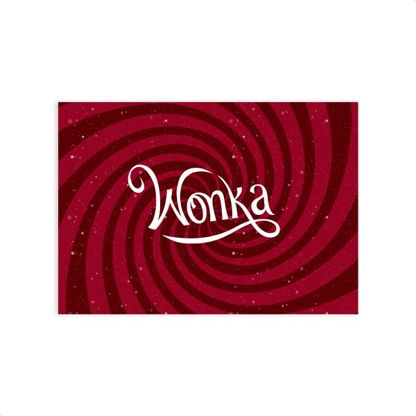 Capa Painel Retangular Sublimado Tema Willy Wonka 2113 