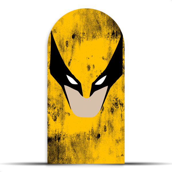 Capa Painel Romano Sublimado Tema Wolverine 4013