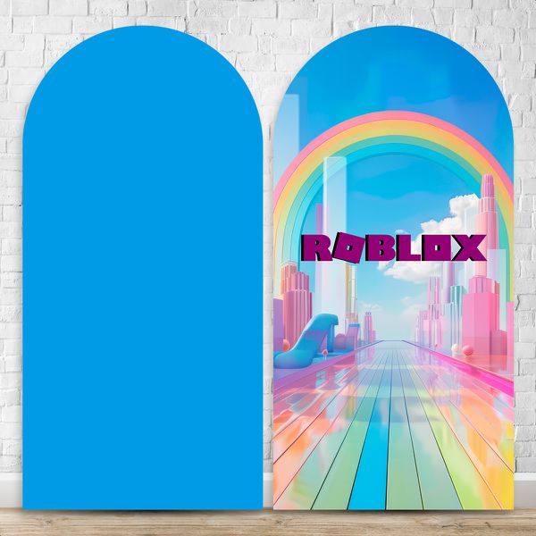 Capa Painel Romano Sublimado Tema Roblox 2715 
