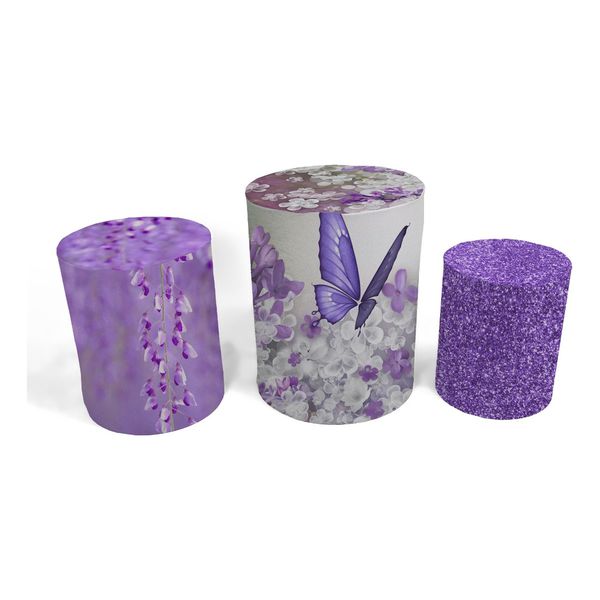 Trio Capas de Cilindros - Borboletas