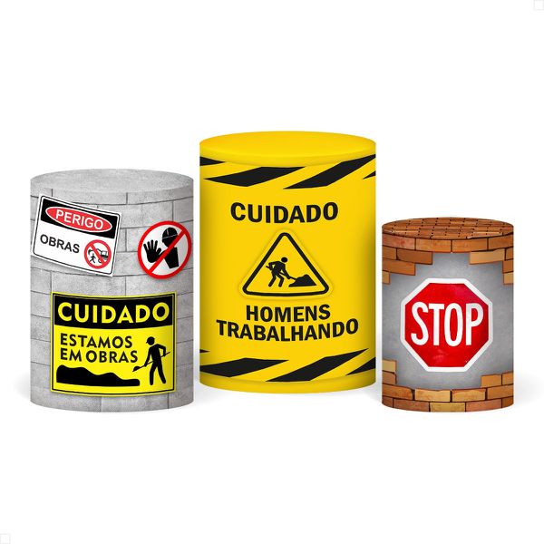 Trio Capas de Cilindros - Cuidado Obras