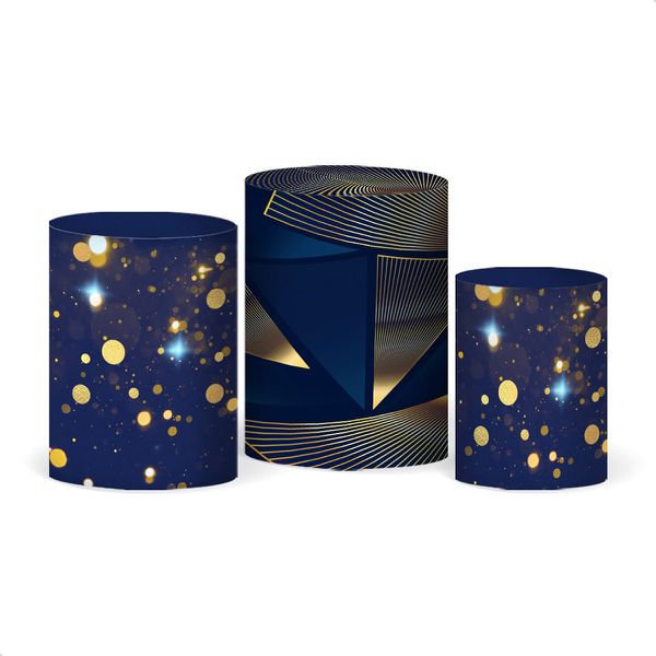 Trio Capas de Cilindros - Geométricos