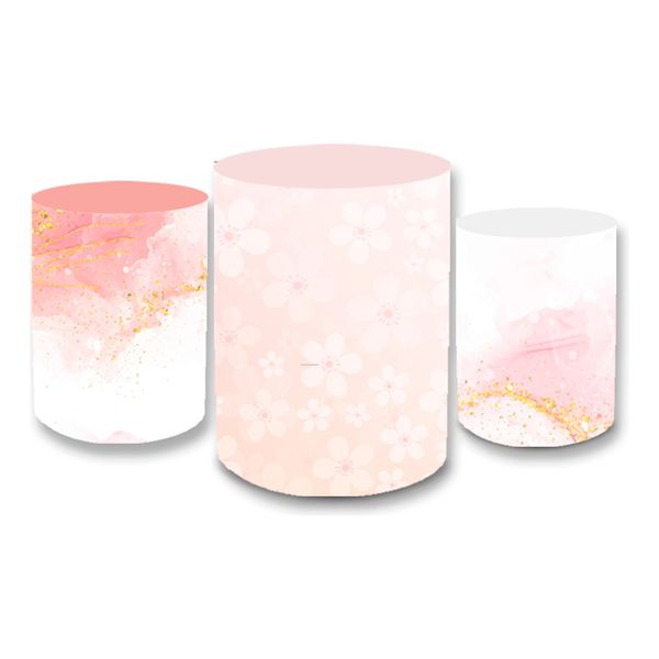 Trio Capas de Cilindros - Geométricos