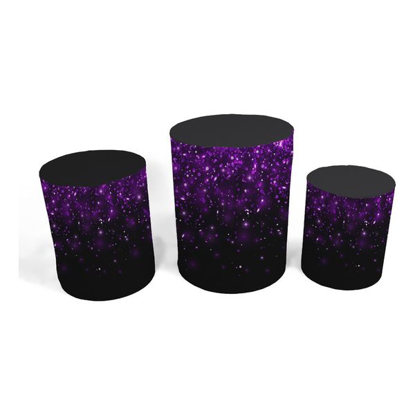 Trio Capas de Cilindros - Gliter