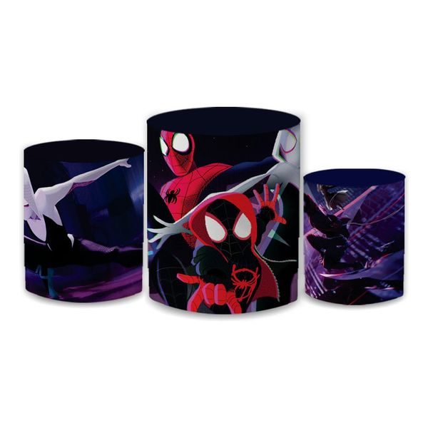 Trio Capas de Cilindros - Homem Aranha Baby