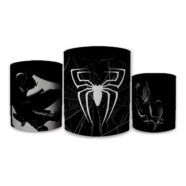 Trio Capas de Cilindros - Homem Aranha Baby