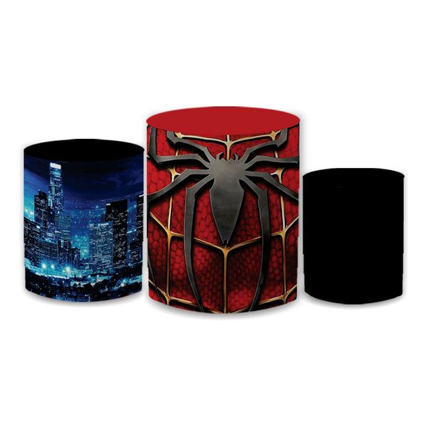 Trio Capas de Cilindros - Homem Aranha Baby