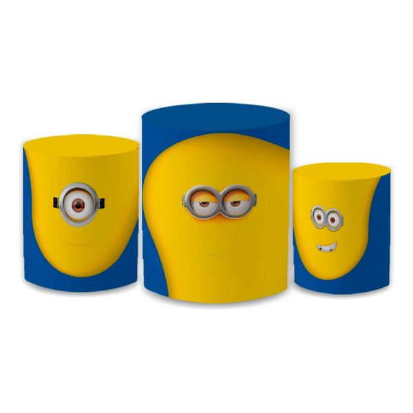 Trio Capas de Cilindros - Os Minions