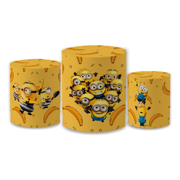 Trio Capas de Cilindros - Os Minions