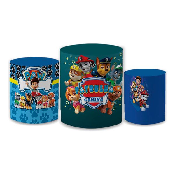 Trio Capas de Cilindros - Patrulha Canina