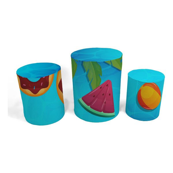 Trio Capas de Cilindros - Pool Party