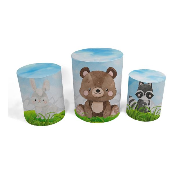 Trio Capas de Cilindros - Urso