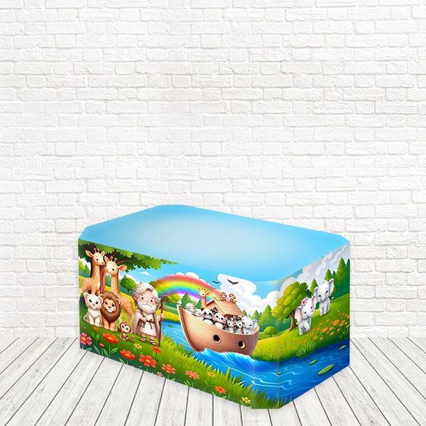 Capa Decorativa de Mesa - Arca de Noé