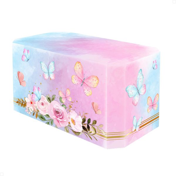 Capa Decorativa de Mesa - Borboletas