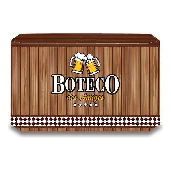 Capa Decorativa de Mesa - Boteco