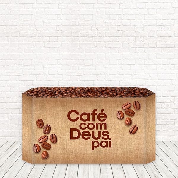Capa Decorativa de Mesa - Cafe