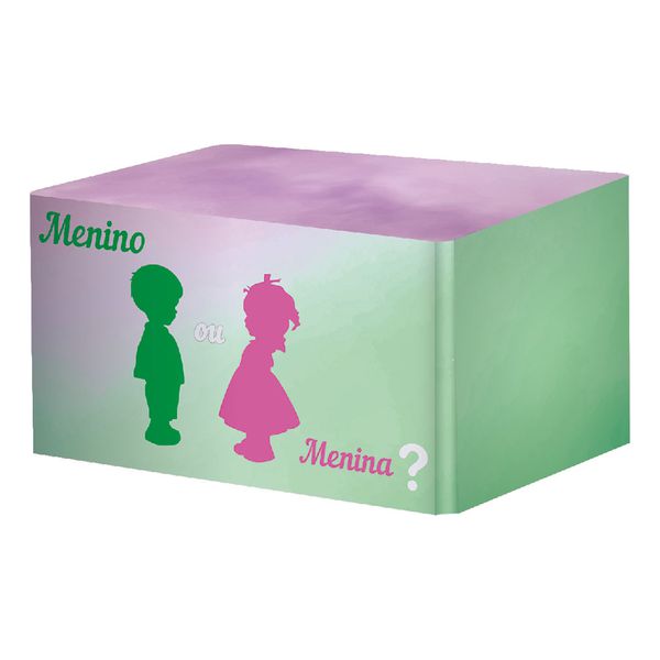 Capa Decorativa de Mesa - Chá Revelação