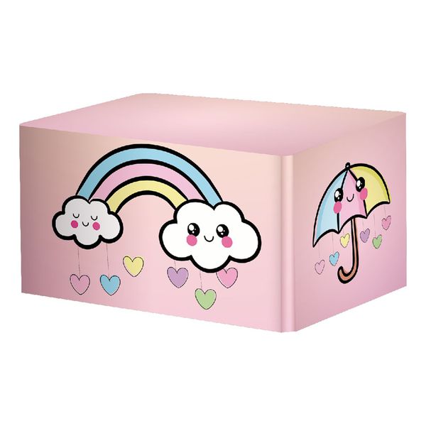 Capa Decorativa de Mesa - Chuva de Amor