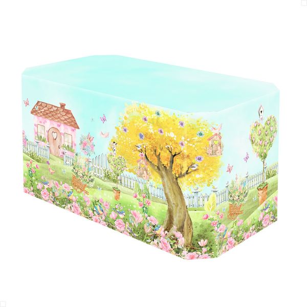 Capa Decorativa de Mesa - Jardim Encantado