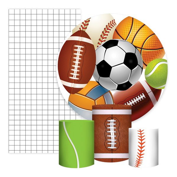 Kit 5 Peças - Basebol