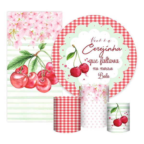 Kit 5 Peças - Frutinhas