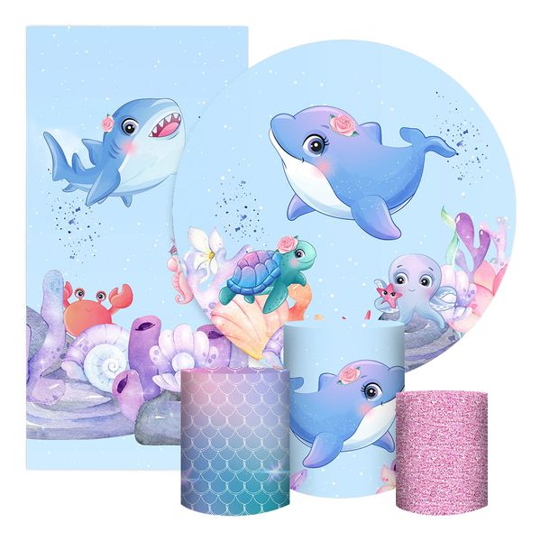 Kit 5 Peças - Fundo do Mar