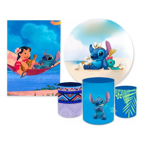 Kit 5 Peças - Lilo e Stitch